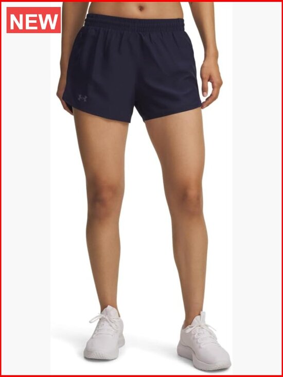 Pants - Lightweight Polyester Running Shorts with Zip Pocket